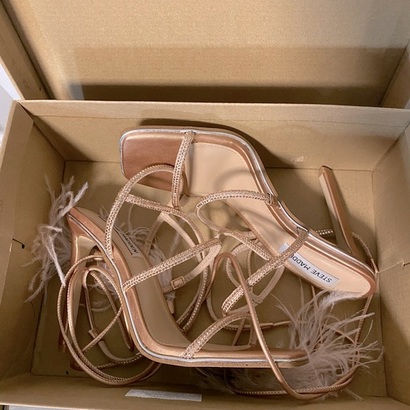 Never worn Steve Madden pink heels size 7.5 - Picture 3 of 3